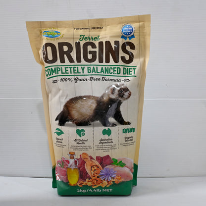 Vetafarm Origins Ferret Diet 2kg