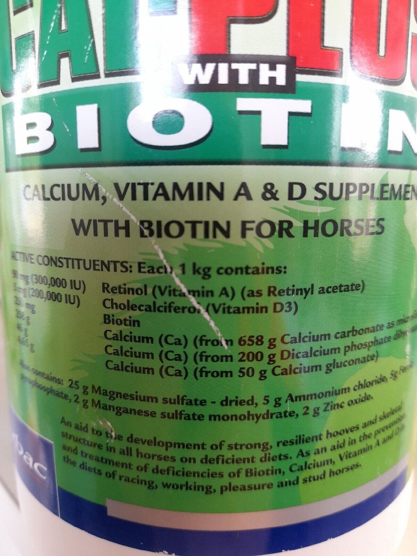 Virbac Cal-plus + Biotin 1.2kg