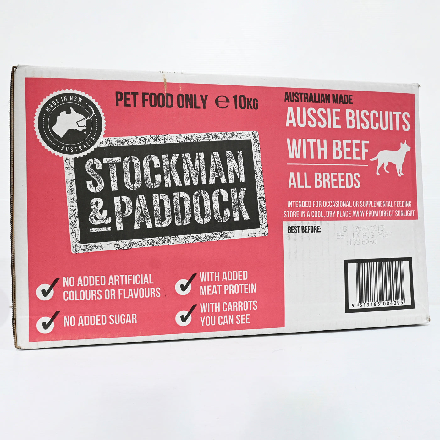 Stockman Paddock Aussie Beef Bisc 10kg