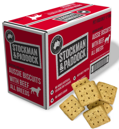 Stockman Paddock Aussie Beef Bisc 10kg