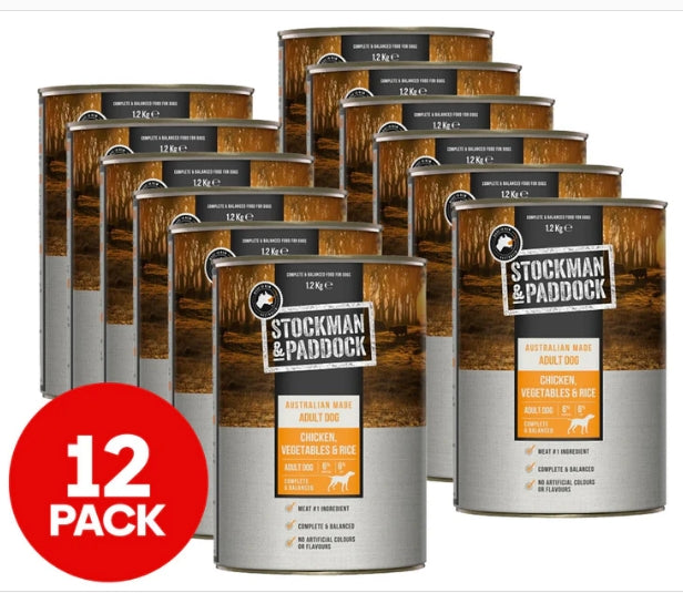 Stockman & Paddock Chicken Loaf 700g 12pk [va:chicken Sz:700g]