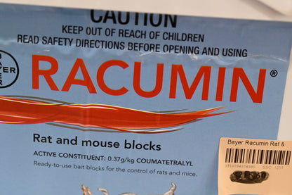 Bayer Racumin Rat & Mouse Blocks 5kg