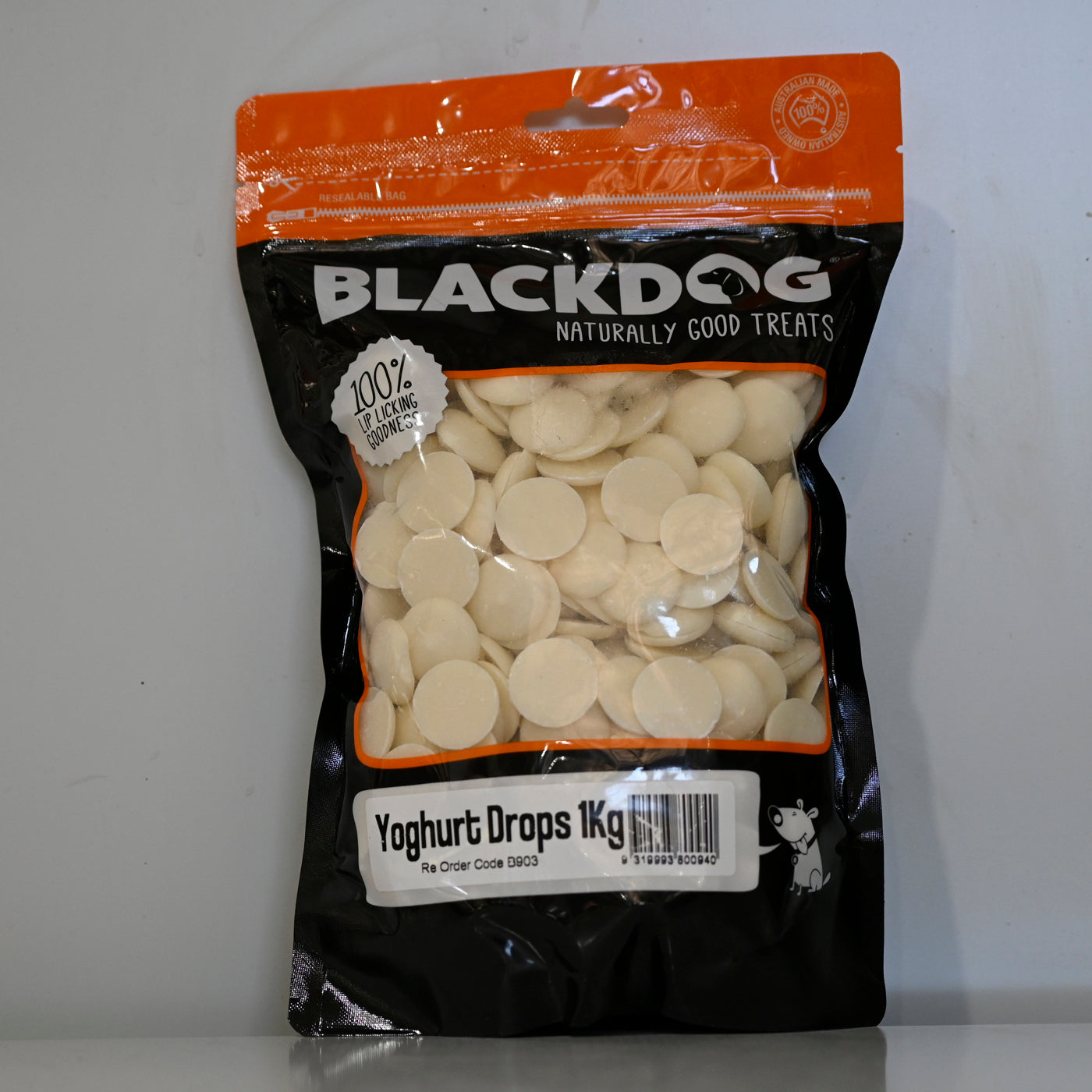 Black Dog Yoghurt Drops 1kg