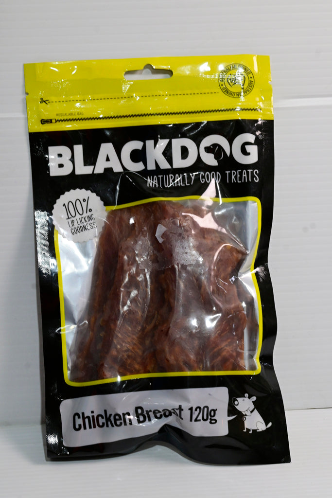 Blackdog Chicken Breast 120gm Dog Treat [sz:120g]