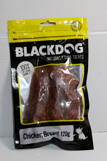 Blackdog Chicken Breast 120gm Dog Treat [sz:120g]