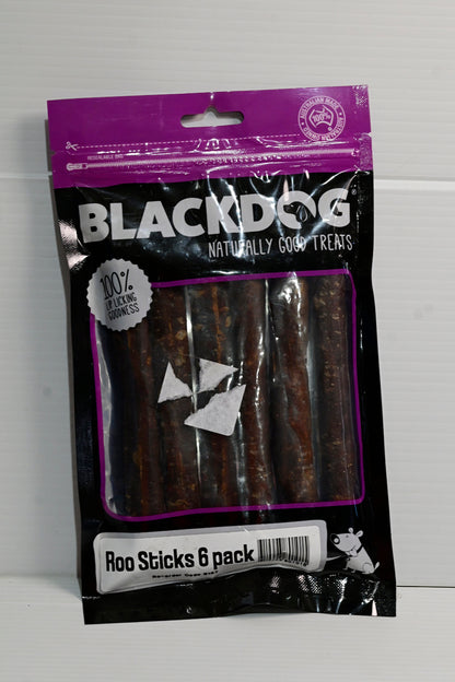 Blackdog Roo Sticks 6pk Dog Treat