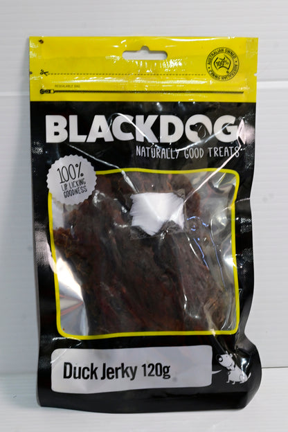 Blackdog Duck Jerky 120gm Dog Treat