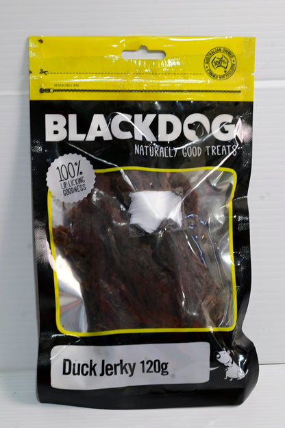 Blackdog Duck Jerky 120gm Dog Treat
