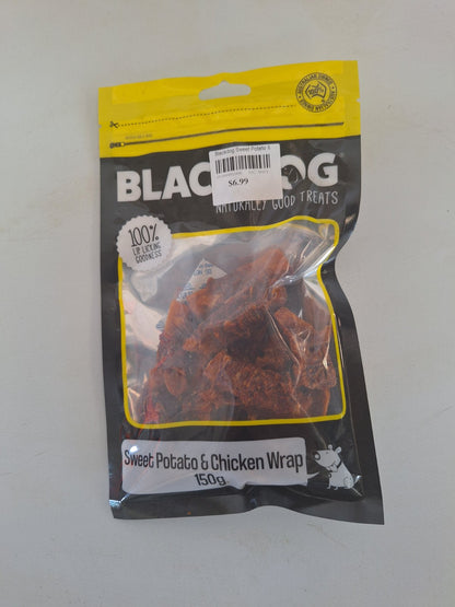 Blackdog Sweet Potato & Chicken 150gm Dog Treat [sz:15og]