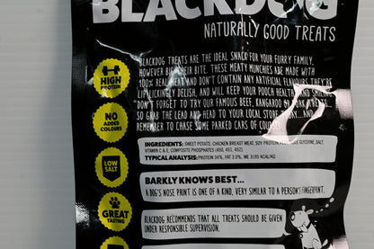 Blackdog Sweet Potato & Chicken 150gm Dog Treat [sz:15og]