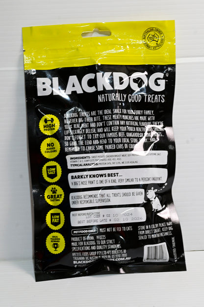 Blackdog Sweet Potato & Chicken 150gm Dog Treat [sz:15og]