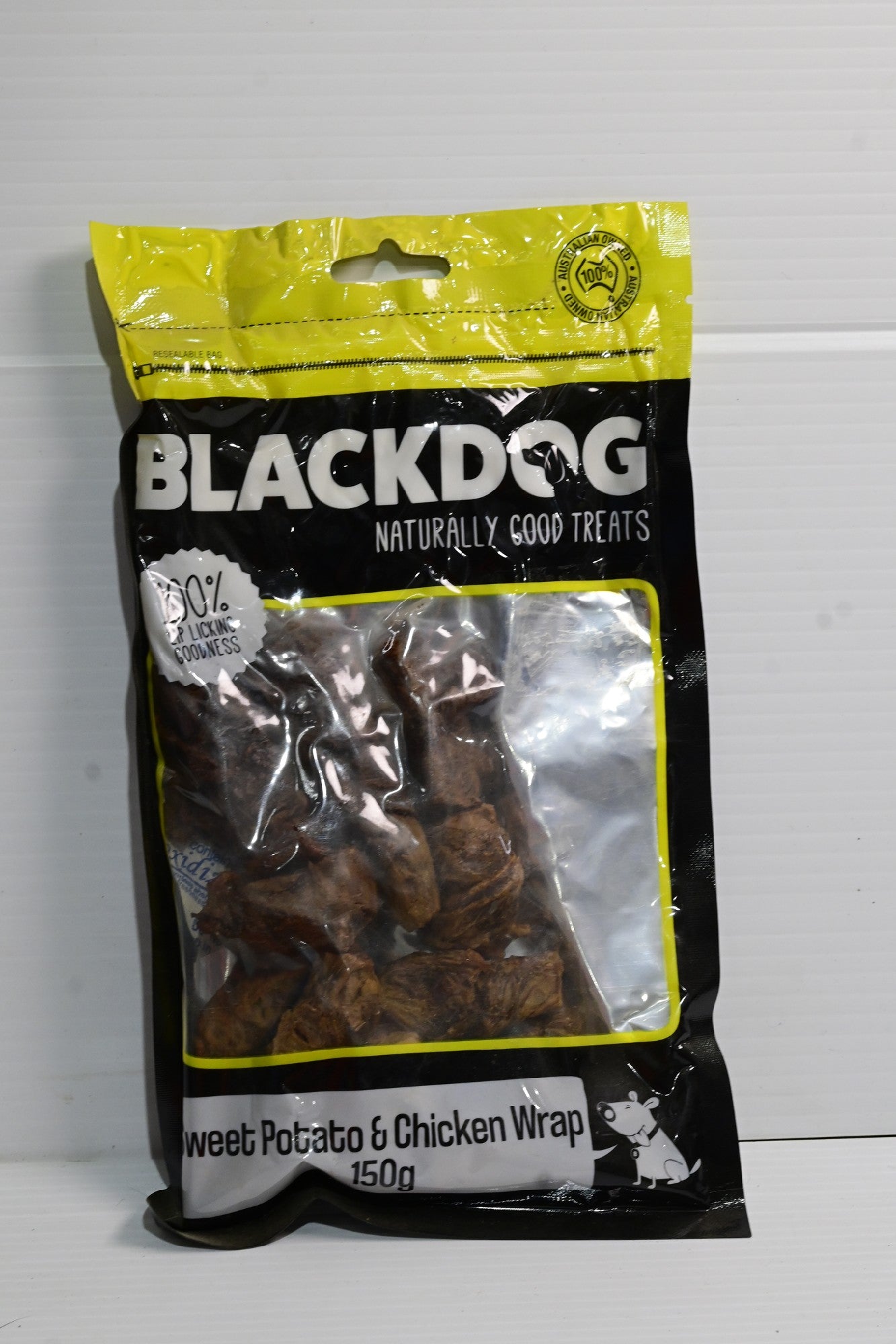 Blackdog Sweet Potato & Chicken 150gm Dog Treat [sz:15og]