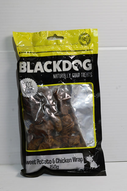 Blackdog Sweet Potato & Chicken 150gm Dog Treat [sz:15og]
