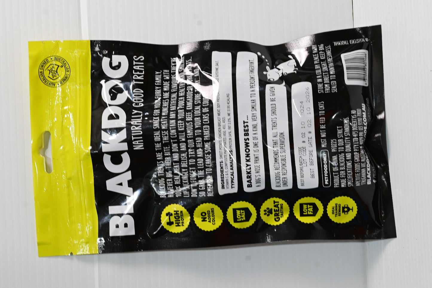 Blackdog Sweet Potato & Chicken 150gm Dog Treat [sz:15og]