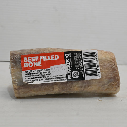Black Dog Beef Filled Bone 5 Inch