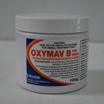 Oxymav Pet Bird B Powder 100g