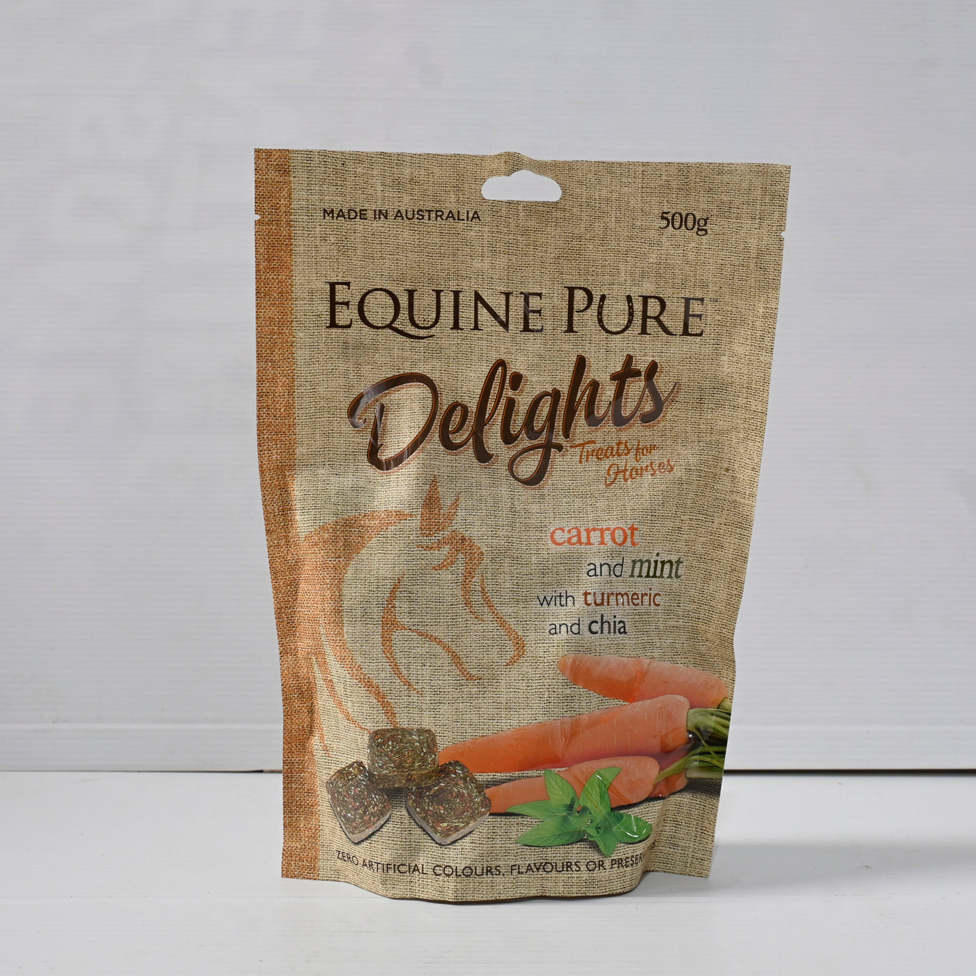 Equine Pure Delights - 500g - Carrot/min [va:carrot/mint Sz:500g]