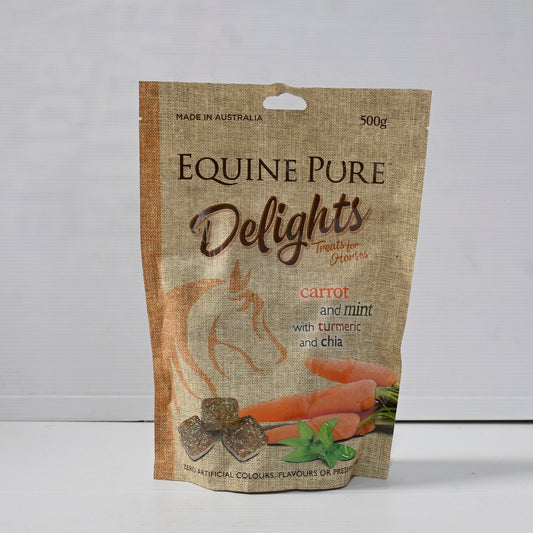 Equine Pure Delights - 500g - Carrot/min [va:carrot/mint Sz:500g]