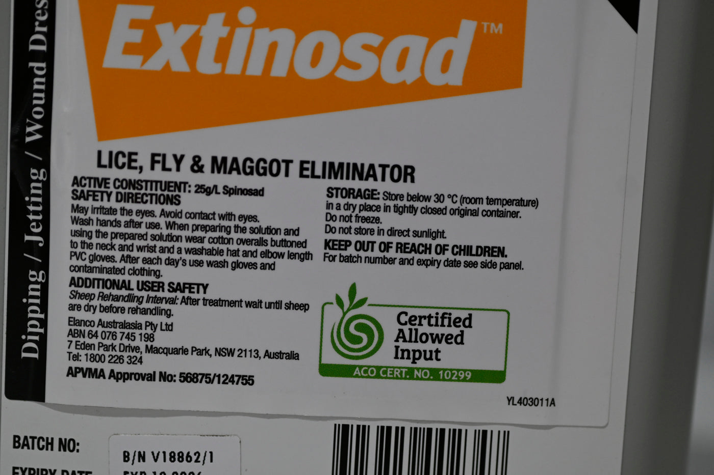 Elanco Extinosad Eliminator 1ltr