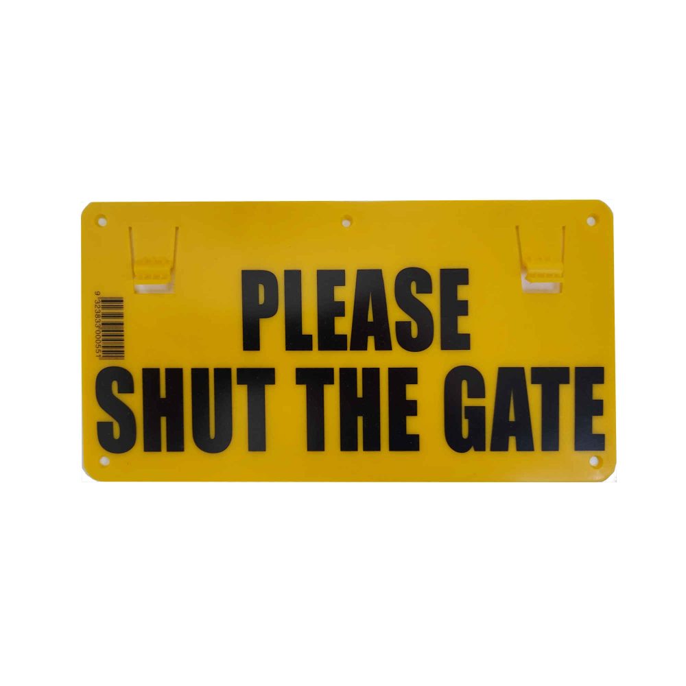 Please Shut The Gate