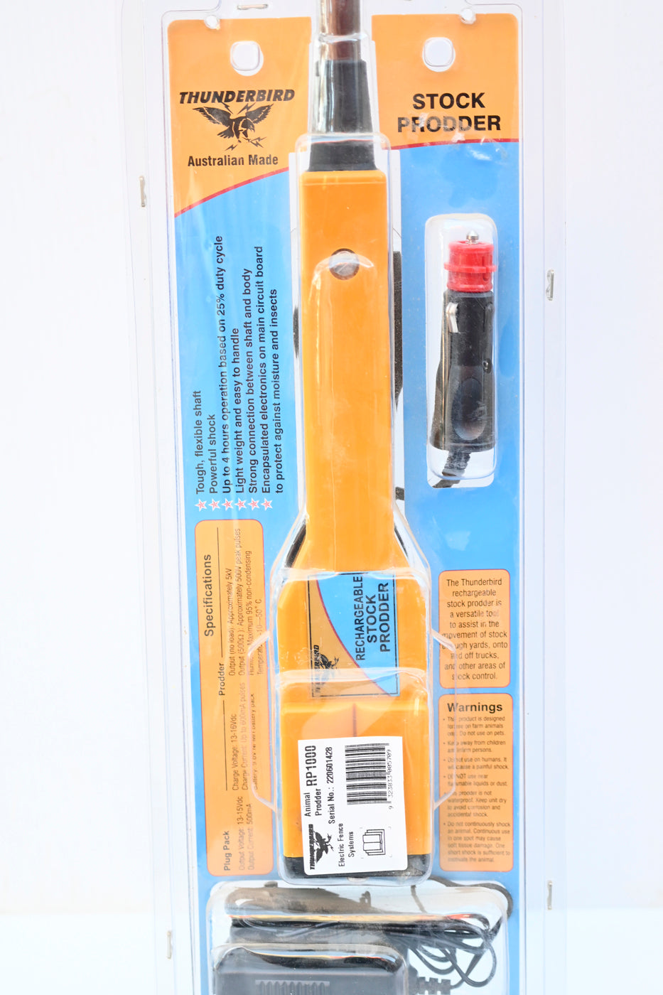 Thunderbird 1000mm Rechargable Prodder