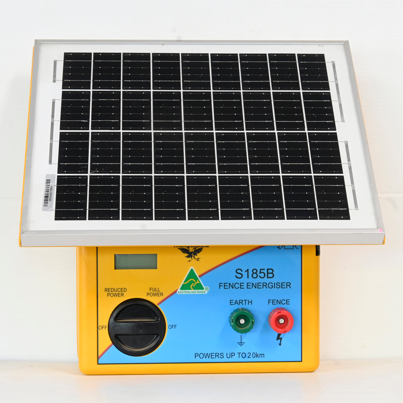 Thunderbird 20km Solar Electric Fence Energiser - S-185b