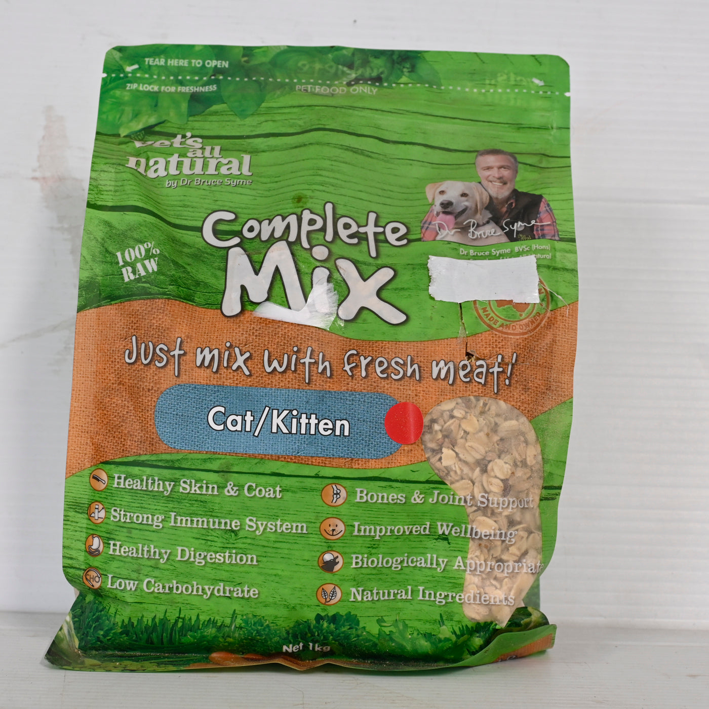 Complete Mix Cat 1kg Vets All Natural