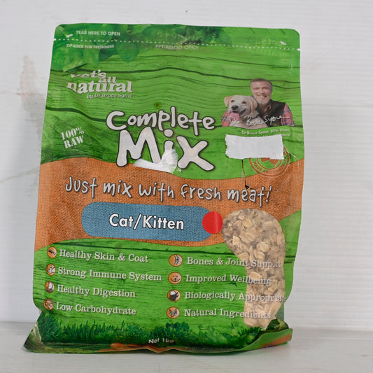 Complete Mix Cat 1kg Vets All Natural