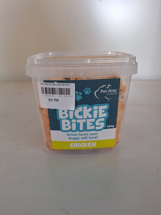 Petrite Bickie Bites Chicken 450g Tub [fl:chicken]