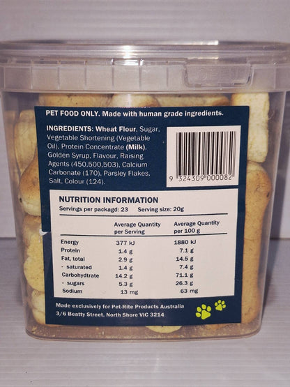 Petrite Bickie Bites 450g Tub [fl:chicken]