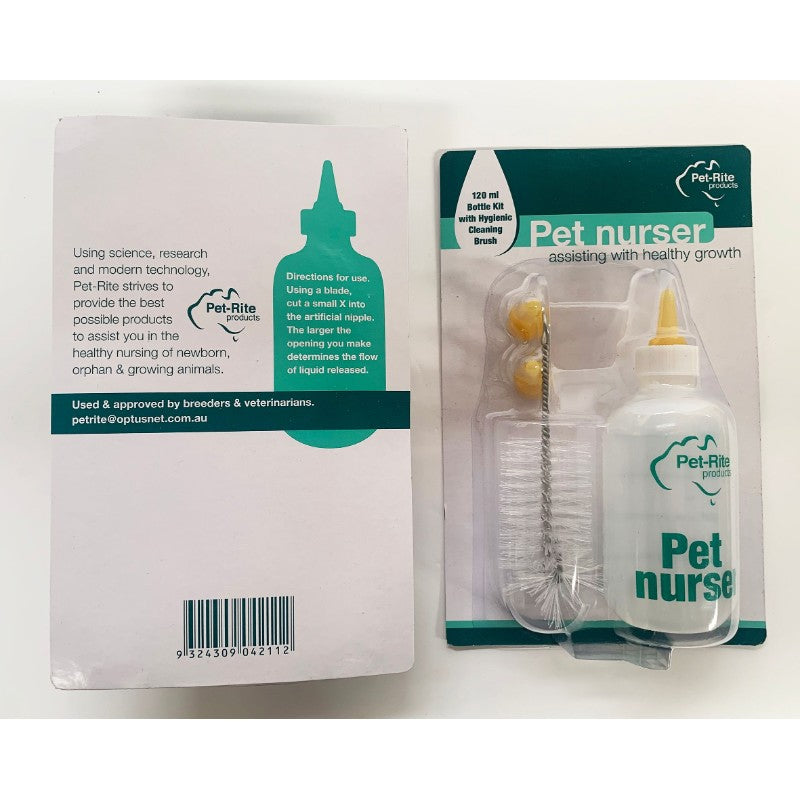 Petrite Pet Nurser Bottle 120ml Kit