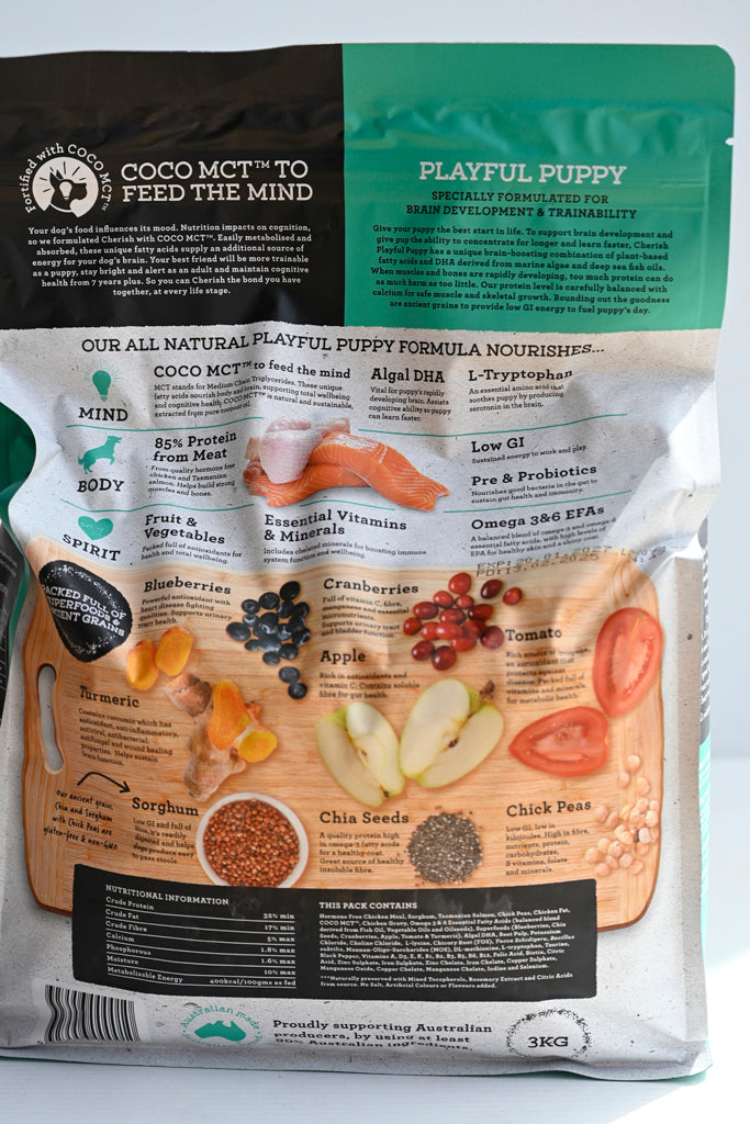 Cherish Playful Puppy 3kg