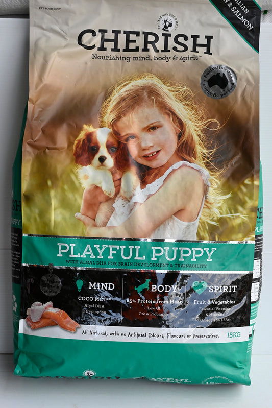 Cherish Playful Puppy 15kg