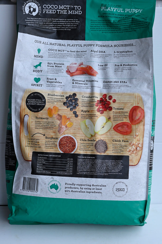 Cherish Playful Puppy 15kg