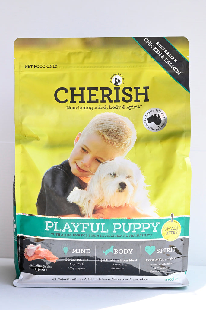 Cherish Playful Puppy Small Bites 3kg