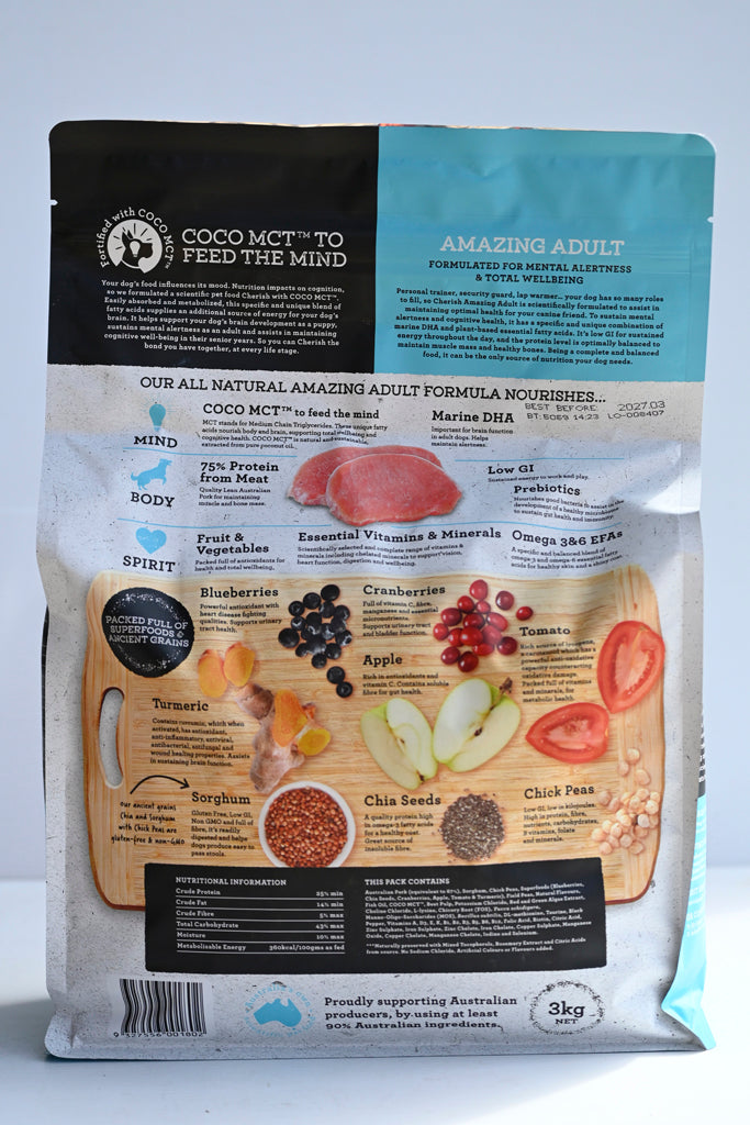 Cherish Amazing Adult Pork 3kg