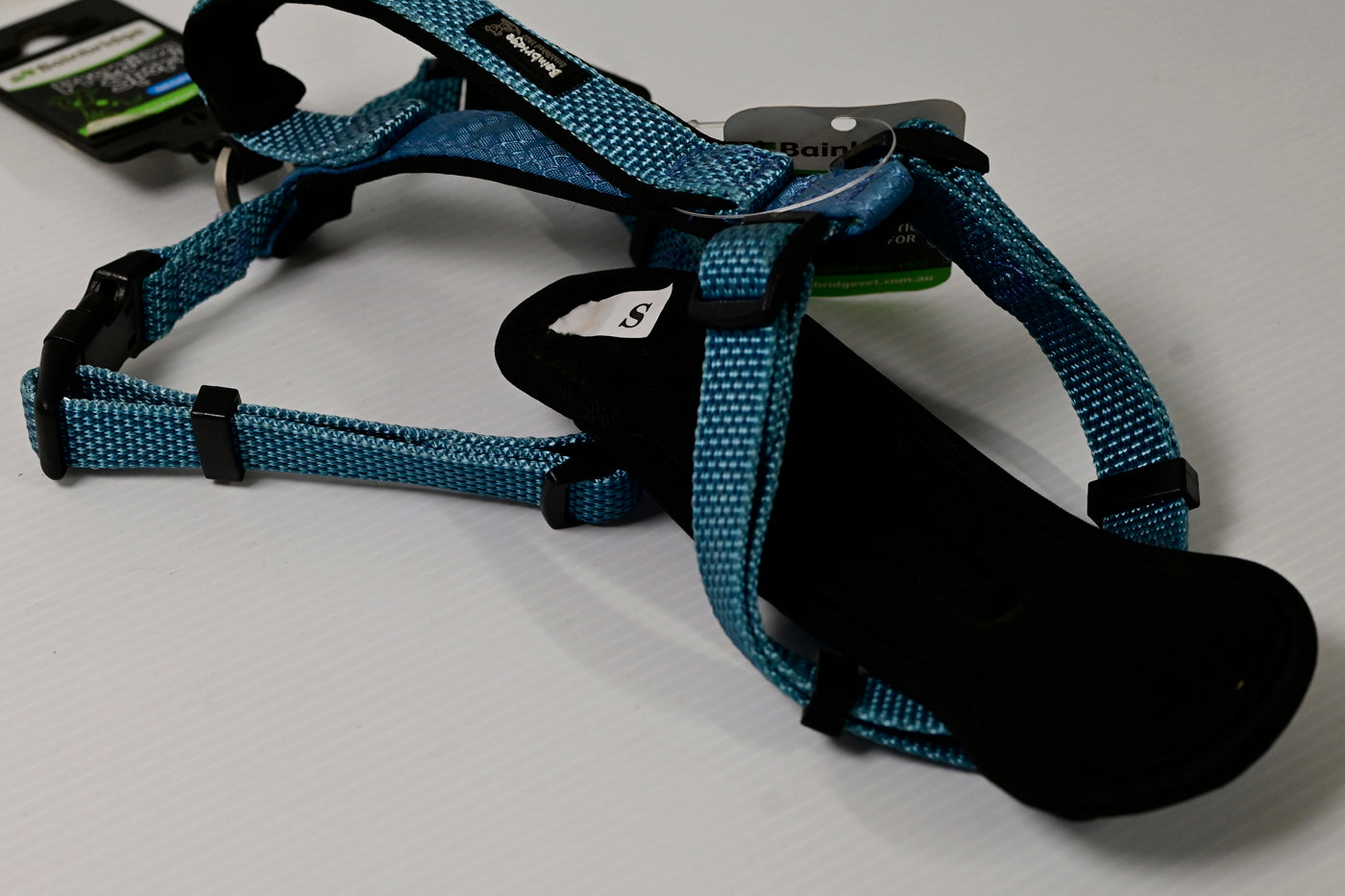 Prestige Small Dog Harness Adj 1/2 Blu 