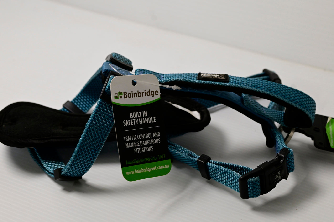 Prestige Small Dog Harness Adj 1/2 Blu 