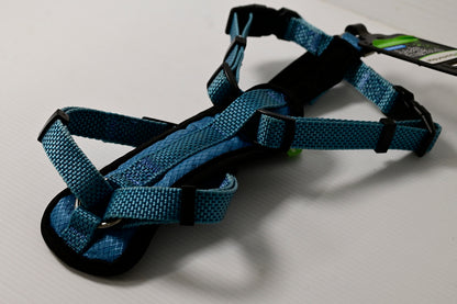 Prestige Small Dog Harness Adj 1/2 Blu 