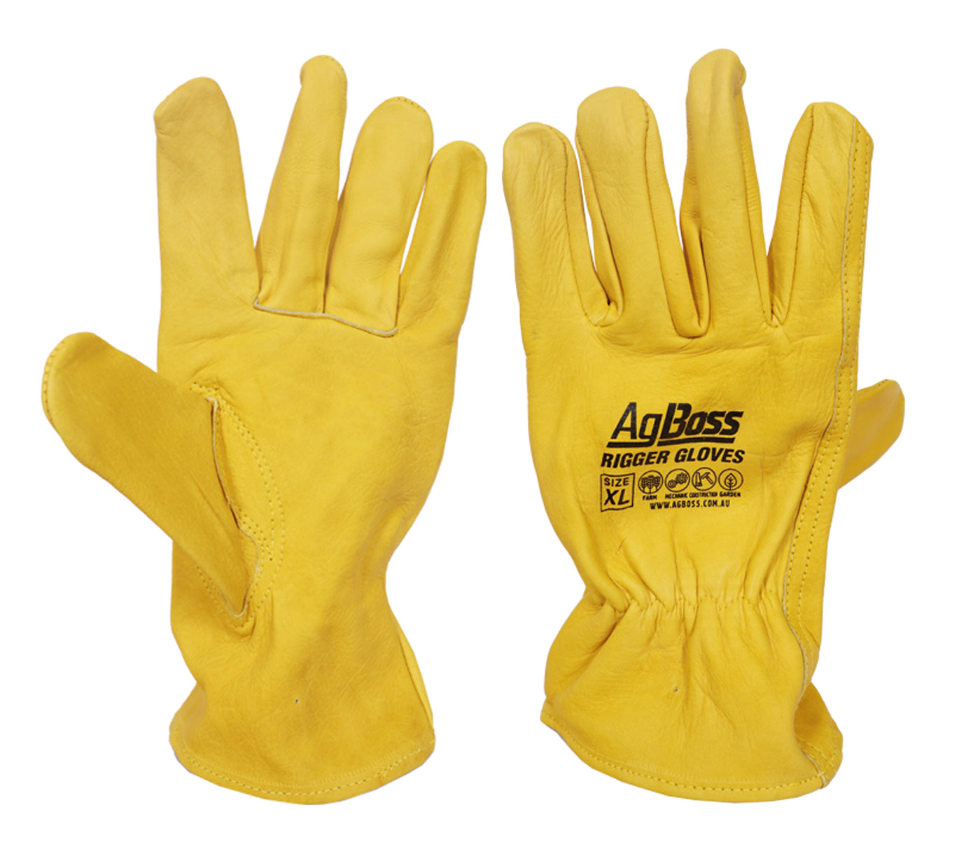 Agboss Rigger Superior Grade Leather Gloves Xl