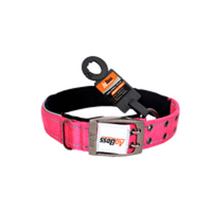 Agboss Dog Collar [cl:pink Sz:40mmx70cm]