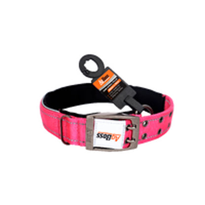 Agboss Dog Collar [cl:pink Sz:40mmx70cm]