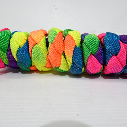 Hand Braided Poly Lead Rainbow 