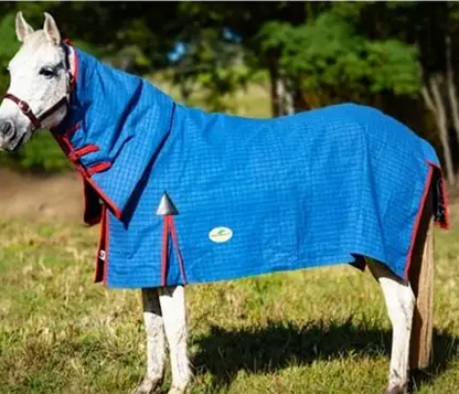 Horsemaster Ripstop Combo W/blanket Lining Blue [sz:5"3/160cm]