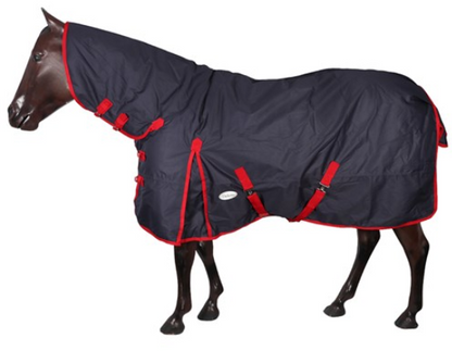 Dakota 1200d 200g Nylon Horse Combo Navy/red 5'3 [sz:160cm]