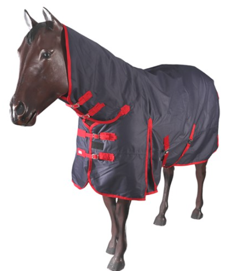 Dakota 1200d 200g Nylon Horse Combo Navy/red 6'3 [sz:190cm]