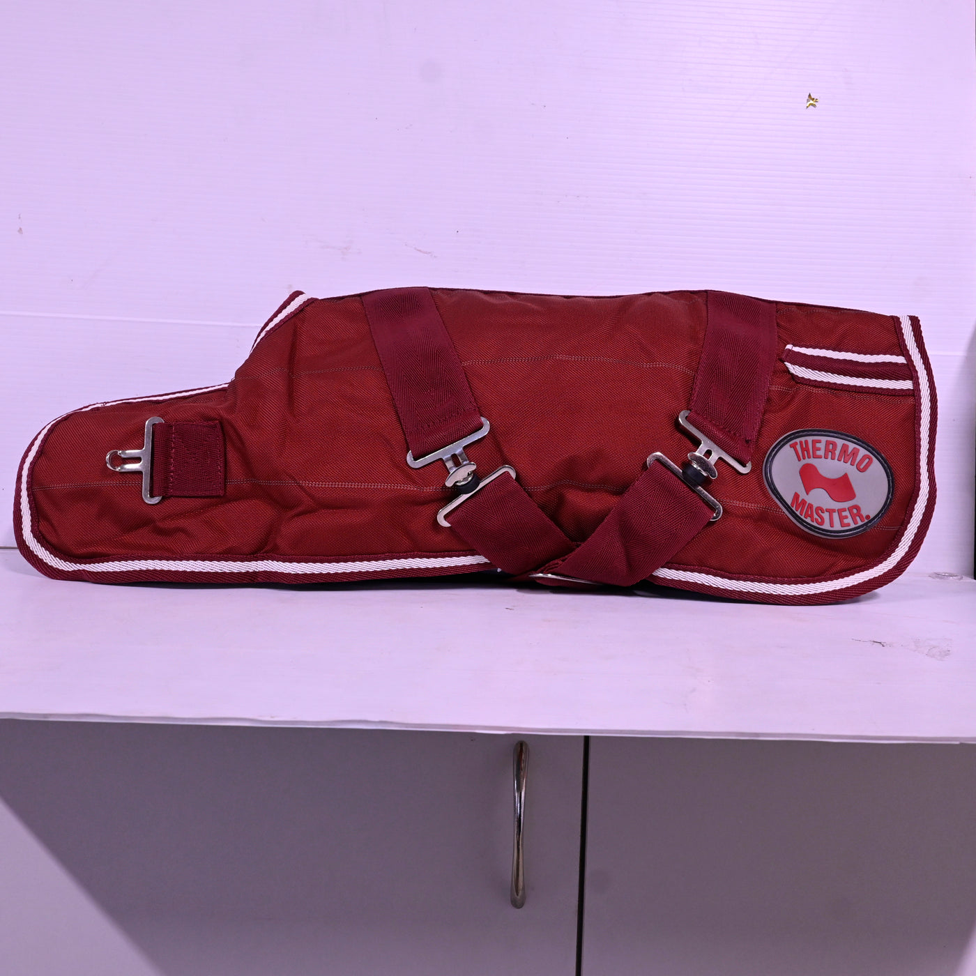 Supreme Dog Coat - Cherry Hi-vis [sz:18"/45cm]