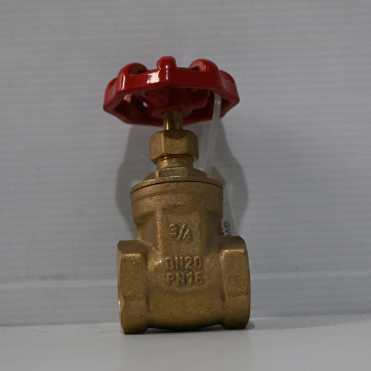 Brass Gate Valve - 20mm [sz:20mm]