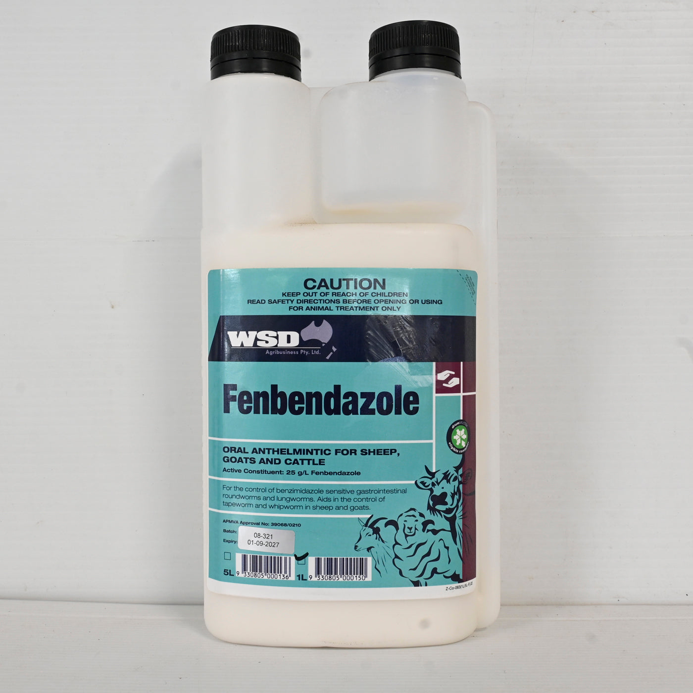 Wsd Fenbendazole 25 - 1ltr
