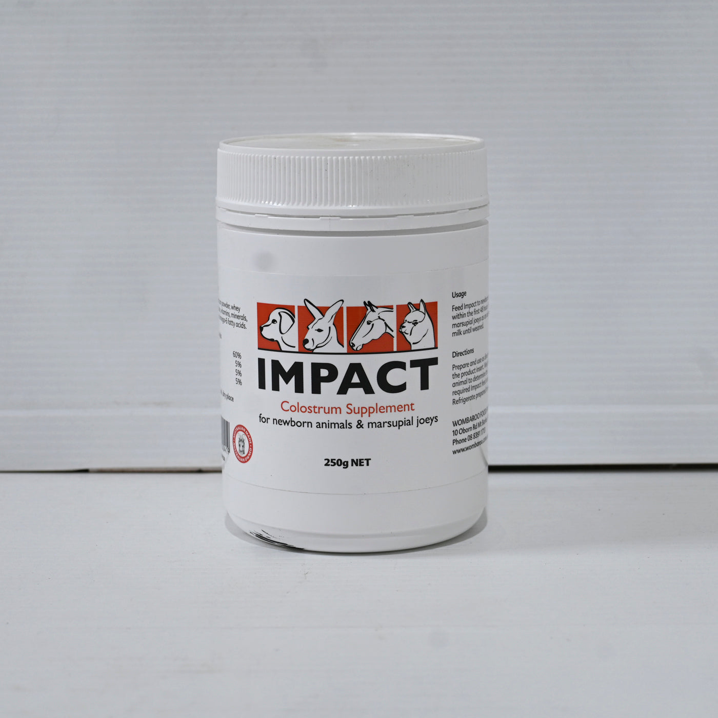 Wfp Wombar Impact Colostrum 250g [sz:250gm]